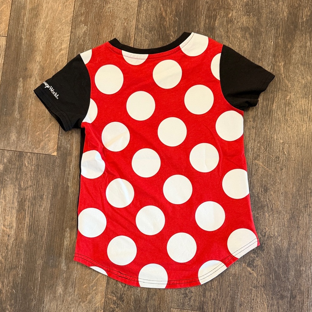 Disney Minnie Mouse Black and Red Tee - Picture 7 of 7